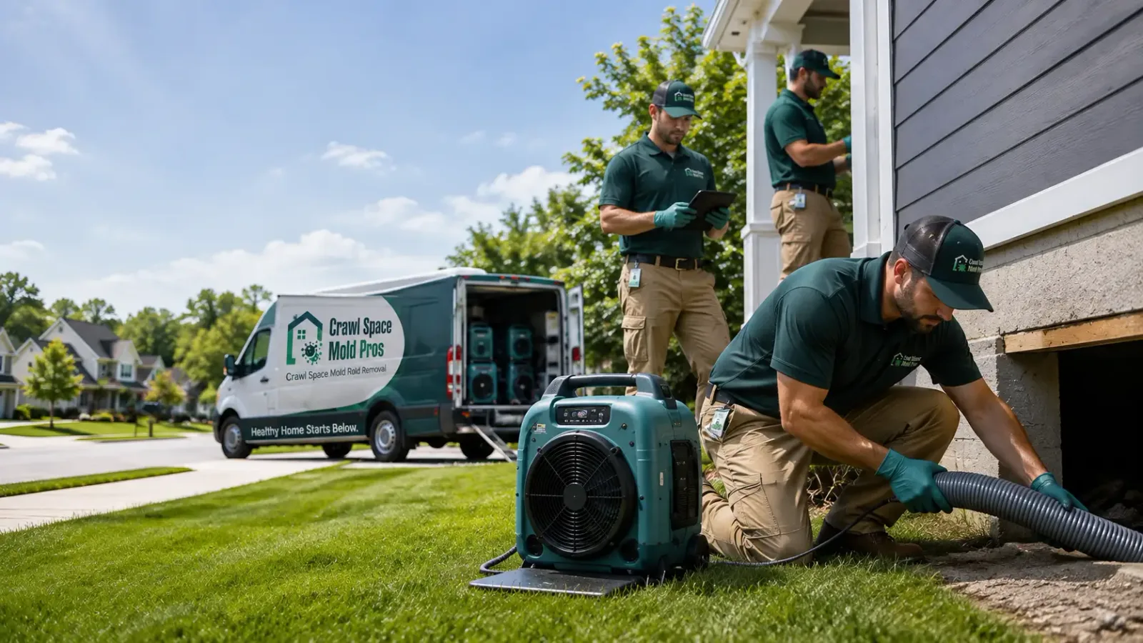 Crawl Space Mold Removal in Illiopolis, IL